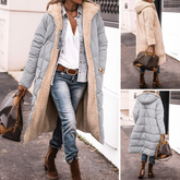 Isa™ | Dubbelzijdige Winterjas – Teddy & Gewatteerd